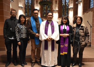 Besuch des Kirchenpräsidenten der Donggala Kirche