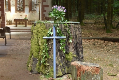 Waldottesdienst / Ibadah alam terbuka di hutan 04.06.2023