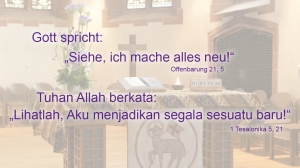 01.01.2026 Gottesdienst zum Neujahr / Ibadah Tahun Baru