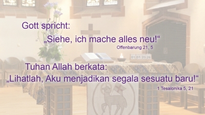 01.01.2026 Gottesdienst zum Neujahr / Ibadah Tahun Baru